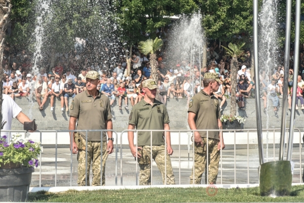 Большой парад: натовские военные поздравили одесситов с Днём независимости Украины 