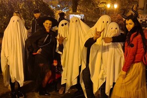 Ночь тыкв и жуткие образы: как одесситы отметили Хэллоуин