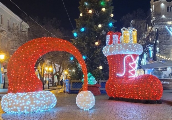 Одесса больше всех городов Украины тратит на новогодние праздники