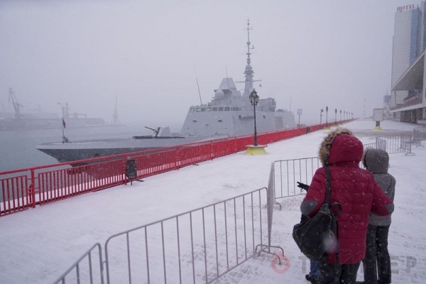 Французские моряки встретят своё Рождество в Одессе