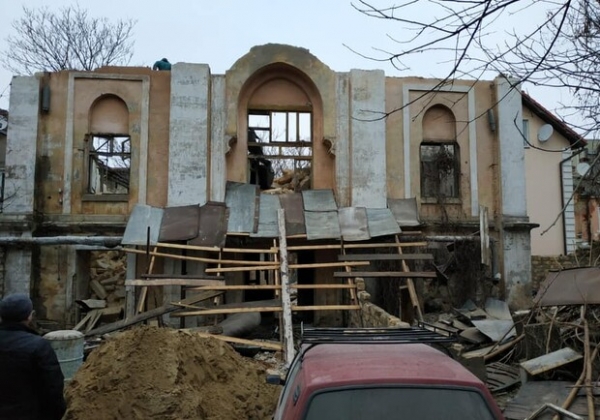 В Одессе без разрешения начали сносить старинную синагогу