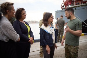 Зеленский посетил Одессу перед стартом "зернового коридора"
