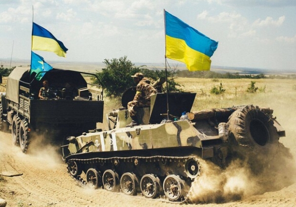 Карта боевых действий в Украине 30 августа