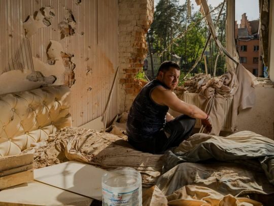 Знімок зруйнованого будинку в Ірпені увійшов до трійки найкращих фотографій року на конкурсі Sony