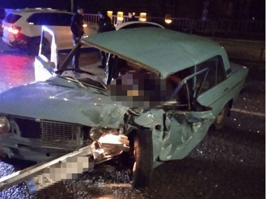 У Києві у смертельну ДТП потрапив водій, який намагався втекти від поліцейської погоні