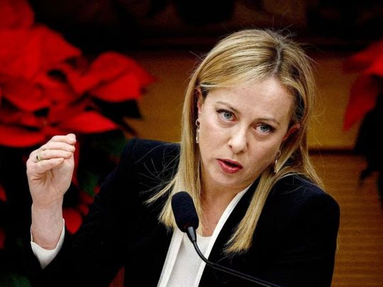 Прем’єр-міністрка Італії Мелоні розлучилася зі своїм бойфрендом-журналістом, який вляпався у сексистський скандал