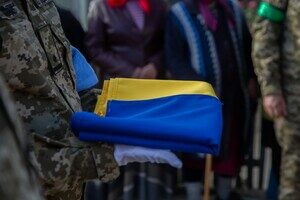 В Одесской области простились с погибшим на фронте в Луганской области пограничником 