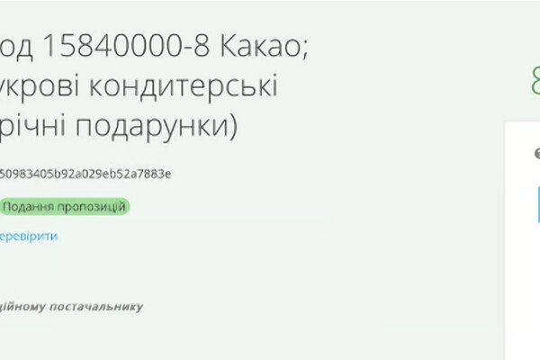 В Одесской области купили новогодних конфет на миллионы гривен
