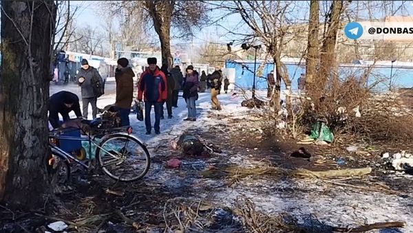 В Донецьку під обстріл потрапив ринок, є загиблі та поранені