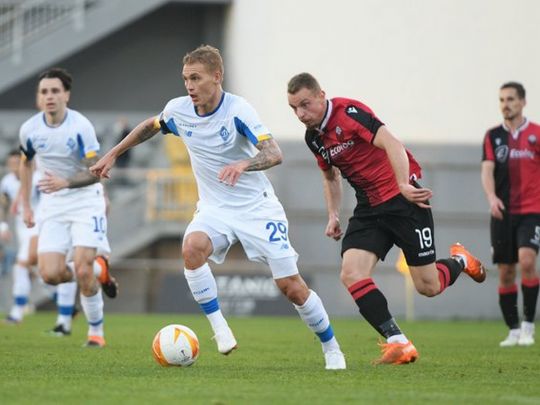 «Динамо» врятувалося від поразки у матчі з призером чемпіонату Північної Македонії (відео)