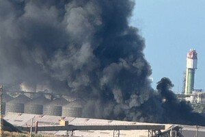 В Южном потушили масштабный пожар