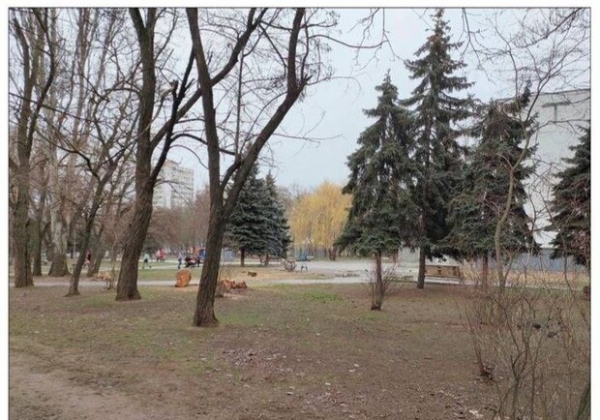 В Одессе началось строительство бювета, но пострадают зеленые насаждения
