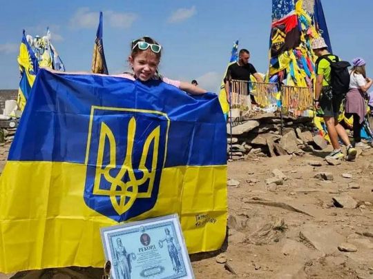 «Останні найважчі кількасот метрів донька навіть пришвидшилась»: 5-річна львів’янка стала наймолодшою дитиною, яка підкорила Говерлу