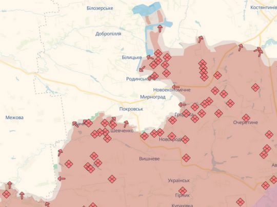 Комишуваха втрачена, ворог атакує ліси біля Дачного — DeepState попереджає про загрозу прориву