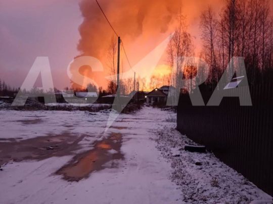Після атаки дронів у Московській області виникла маштабна пожежа: горить Шатурська ДРЕС (фото, відео)