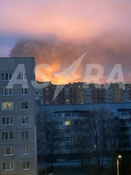 Після атаки дронів у Московській області виникла маштабна пожежа: горить Шатурська ДРЕС (фото, відео)