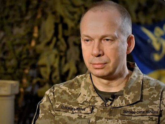 «Це означає зупинку вздовж нинішньої лінії зіткнення»: Сирський назвав ідеальний сценарій закінчення війни