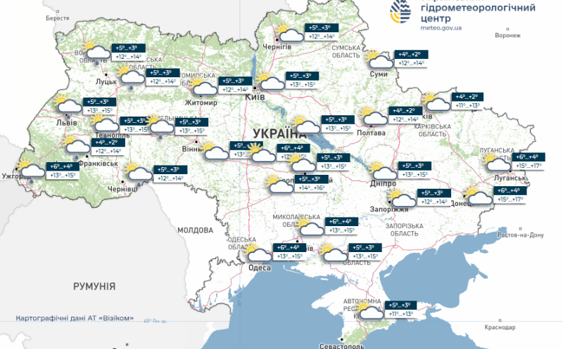 Похолодання на&nbsp;заході та&nbsp;сильні дощі по&nbsp;всій Україні: синоптики прогнозують зміну погоди наступного тижня