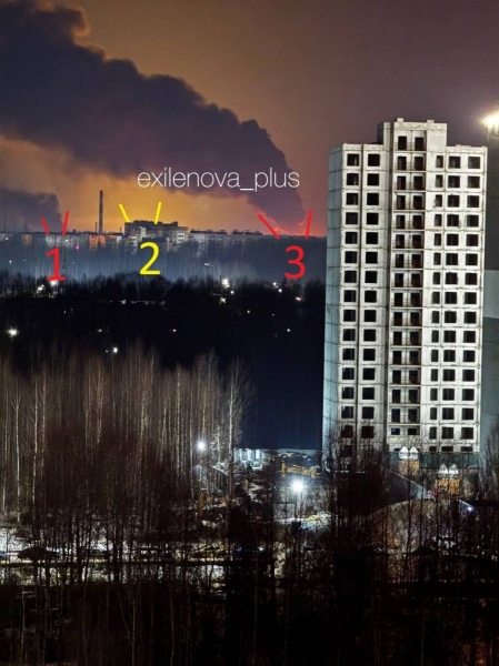 Українські безпілотники вразили великий НПЗ у Ярославлі (фото, відео)