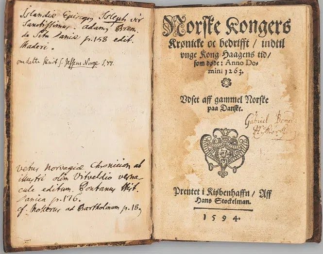 Зірка футболу Ерлінг Холанд купив найдорожчу книгу в історії Норвегії та подарував її (фото)