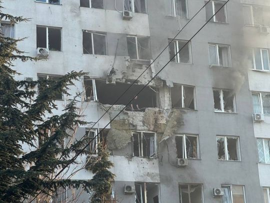 Безпілотник ворога вразив багатоповерхівку в&nbsp;Одесі (фото, відео)