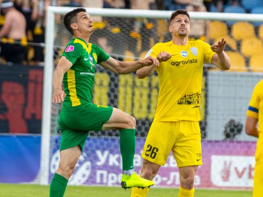 Втрачена перемога команди Шарана та осічка «Кудрівки»: відеоогляди перших стикових матчів за місця в УПЛ